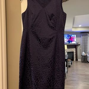 NAVYISH/purple color size 12 Jones New York women’s sleeveless dress